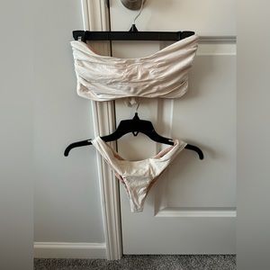 Venus Reversible Strapless Bikin Size Small